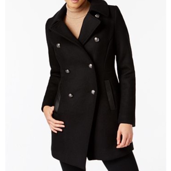 TRINA TURK MILITARY PEACOAT - Picture 4 of 9